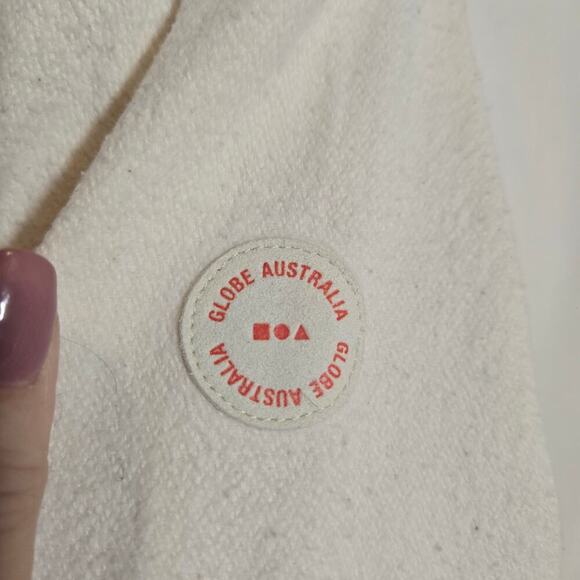 Globe Australia Organic Cotton Mens Flannel Shirt Pocket Sport Skater Surf Large - Picture 9 of 9